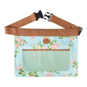 Ceinture outils imprimé roses