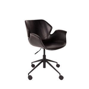 Chaise de bureau design noir