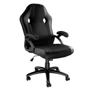 Chaise de bureau gaming Forme ergonomique noir