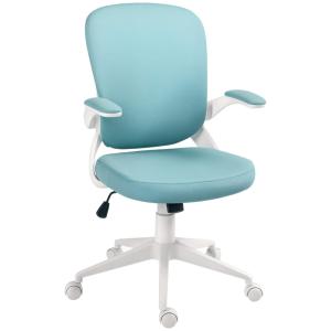 Chaise de bureau hauteur réglable dossier maille et tissu b…