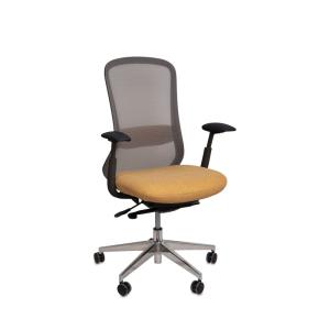Chaise de bureau pivotante Mustard