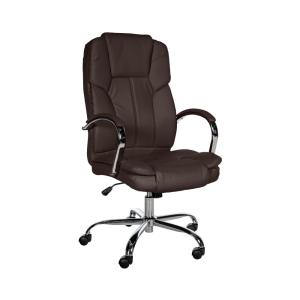 Chaise de bureau réglable pivotant en pvc und synthetik Mar…