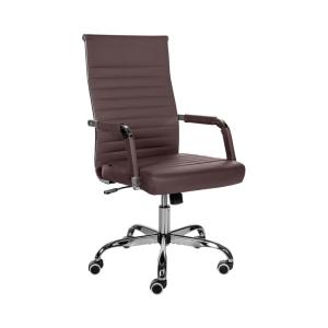 Chaise de bureau réglable pivotante en pvc und synthetik Ma…