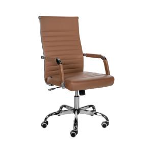 Chaise de bureau réglable pivotante en pvc und synthetik Ma…