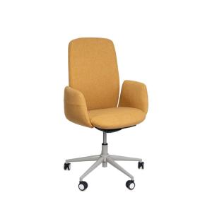 Chaise de bureau rembourrée Mustard