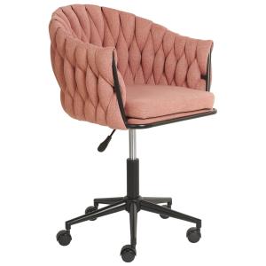 Chaise de bureau rose