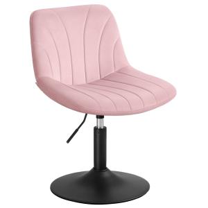 Chaise de coiffeuse réglable tabouret avec dossier rotation…