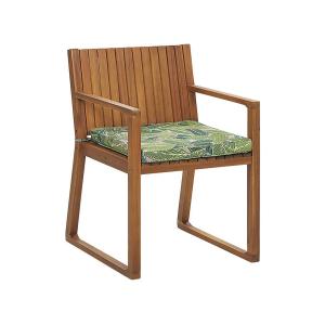 Chaise de jardin en bois solide beige