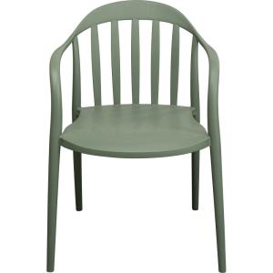 Chaise de jardin en polyéthylène vert
