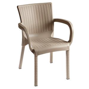 chaise de jardin  mira couleur cappuccino