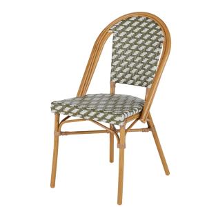 Chaise de jardin professionnelle en résine tressée recyclée…