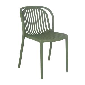 Chaise de terrasse vert olive