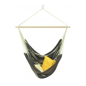 Chaise hamac suspendu Lounger café