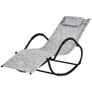 Chaise longue à bascule rocking chair design contemporain g…