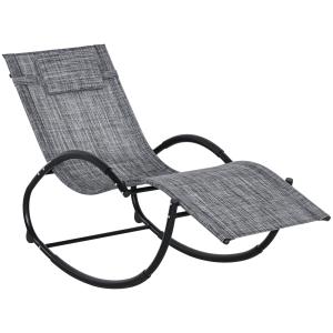 Chaise longue à bascule rocking chair design contemporain g…