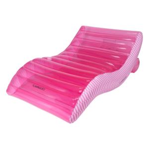 Chaise Longue Gonflable Piscine PVC Rose