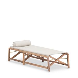 Chaise longue safari beige