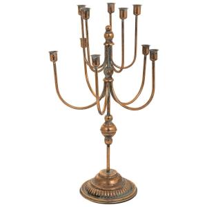 Chandelier en métal doré 36x35x60.5h