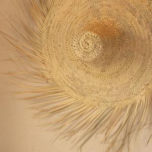 Chapeau de paille naturelle xxl osier naturel 100 cm