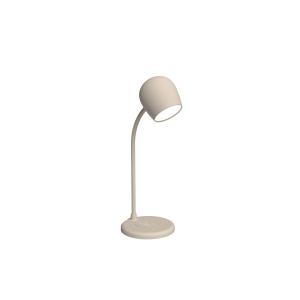 Chargeur sans fil avec lampe et haut Ellie beige