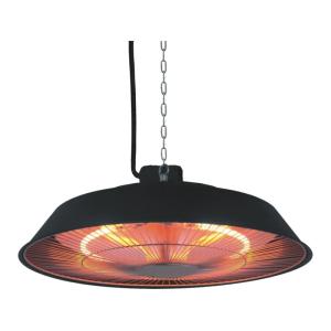 Chauffage extérieur en  noir 425 x 12 cm