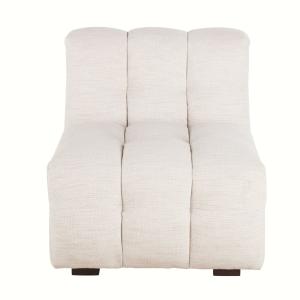 Chauffeuse nuage pour canapé modulable beige sable