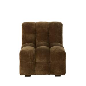Chauffeuse nuage pour canapé modulable en textile velouté v…
