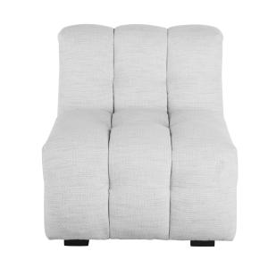 Chauffeuse nuage pour canapé modulable gris clair