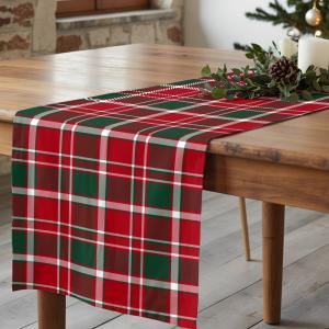 Chemin de table 100% coton multicolore 50x150 cm