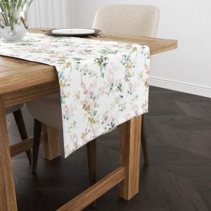 Chemin de table en coton multicolor 140x45