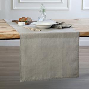 Chemin de table lin lavé naturel 50x150