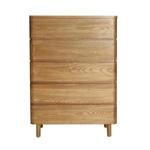 Chiffonier en bois mdf marron  en 80x40x112 cm