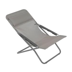 Chilienne pliante en acier marron L93xl67xH88