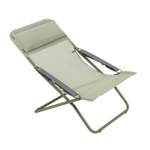 Chilienne pliante en acier vert L93xl67xH88