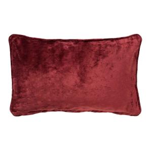CHLOE  Coussin  30x50 cm Merlot  Rouge  Hoii  Avec un rembo…