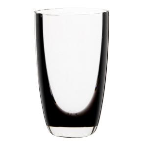 Chope en verre effet brush noir