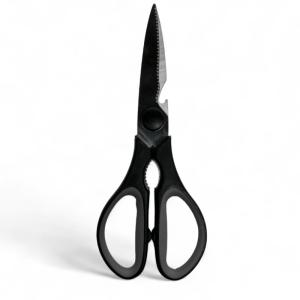 Ciseaux multifonctions en inox  21x8 cm Noir