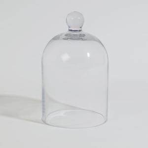 Cloche à bougie en verre transparent H20