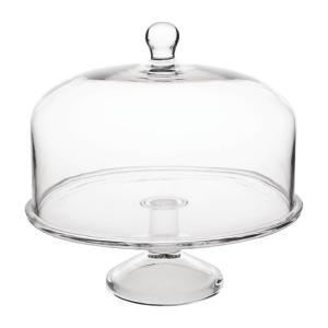 Cloche à gâteau en verre   285(ø) mm