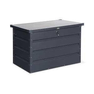 Coffre de jardin en métal 285l anthracite