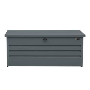 Coffre de jardin en métal anthracite 165 x 70 x 62 cm, 600…