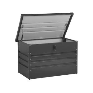 Coffre de rangement 100 cm 62 cm gris graphite