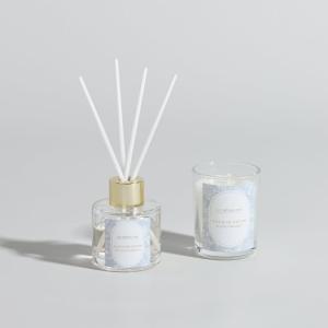 Coffret bougie parfumée et diffuseur de parfum nuage de cot…