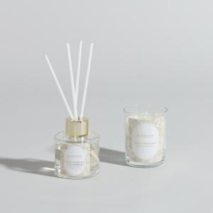 Coffret bougie parfumée et diffuseur de parfum vanille orie…