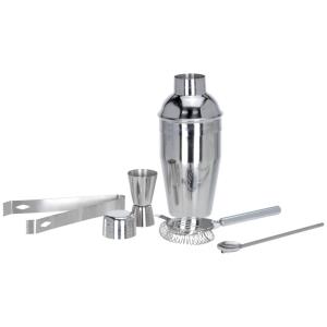 Coffret cocktail 5 pièces en acier inoxydable