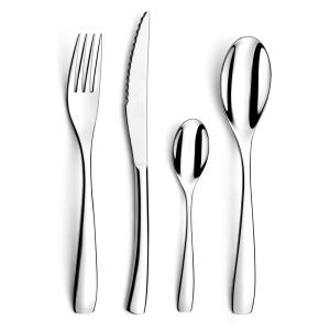 Coffret ménagère 24 pièces inox Adagio argent