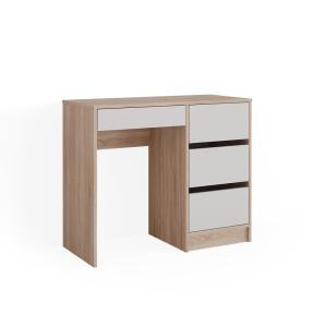 Coiffeuse avec 4 tiroirs, Sonoma 90 x 75cm