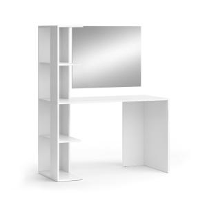 Coiffeuse avec miroir, Blanc 122.2 x 75.8cm