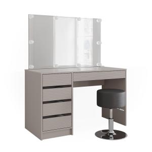 Coiffeuse avec miroir tabouret & éclairage LED Cachemire 12…