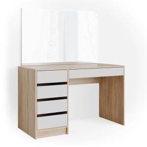 Coiffeuse, Blanc/Sonoma 120 x 75cm